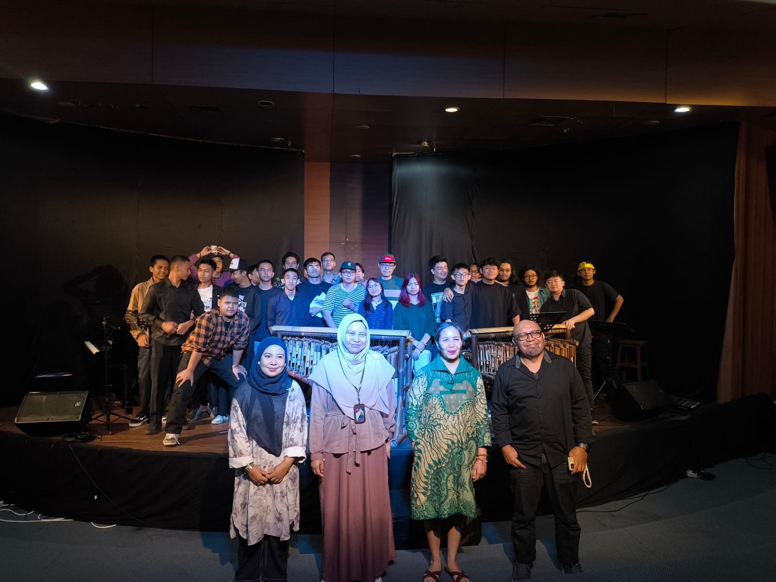 Penampilan Ekstrakurikuler Seni Musik di Institut Kesenian Jakarta