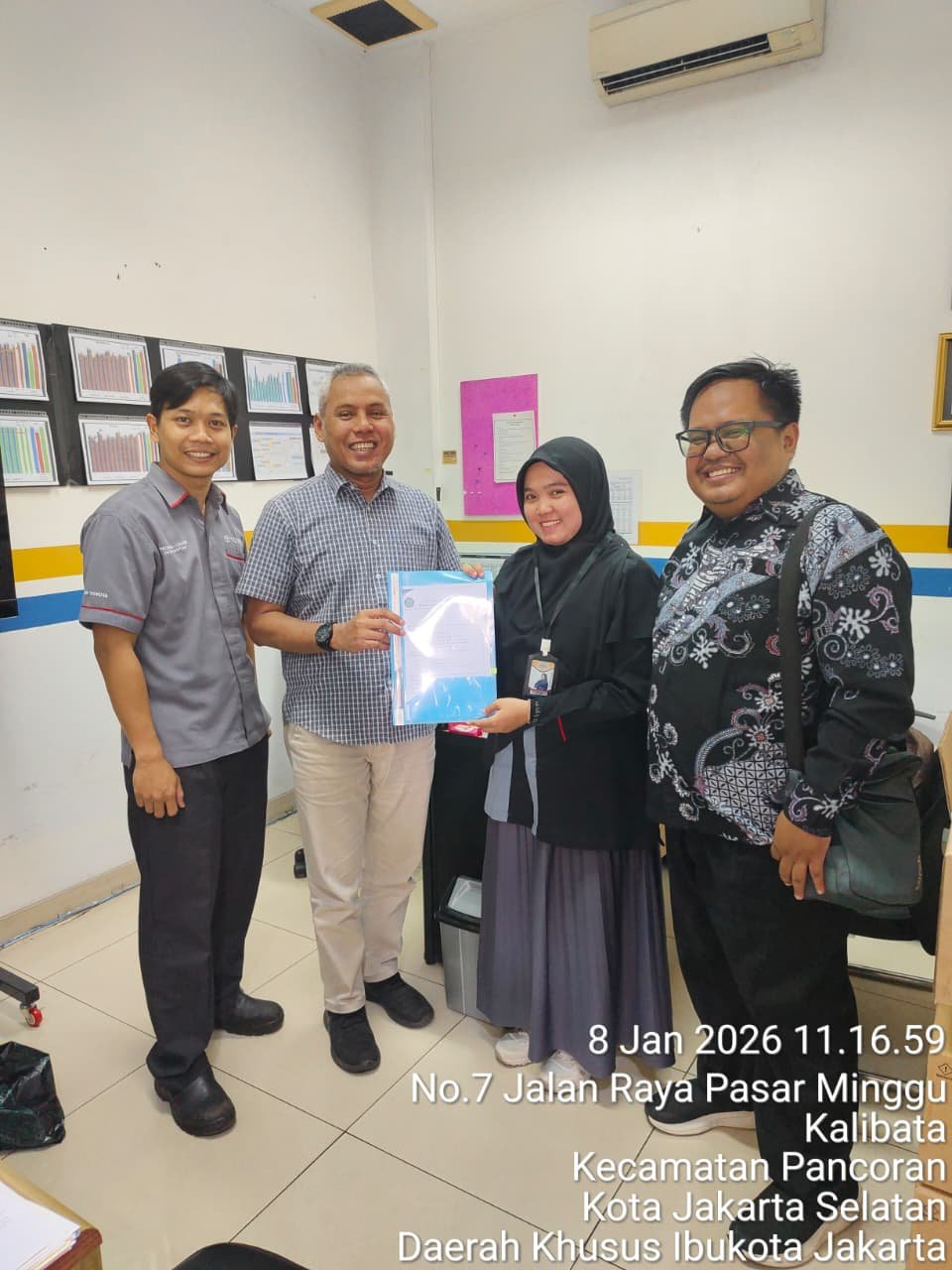 SMK Muhammadiyah 1 Jakarta Jalin Kerja Sama PKL dengan Tunas Toyota Pasar Minggu
