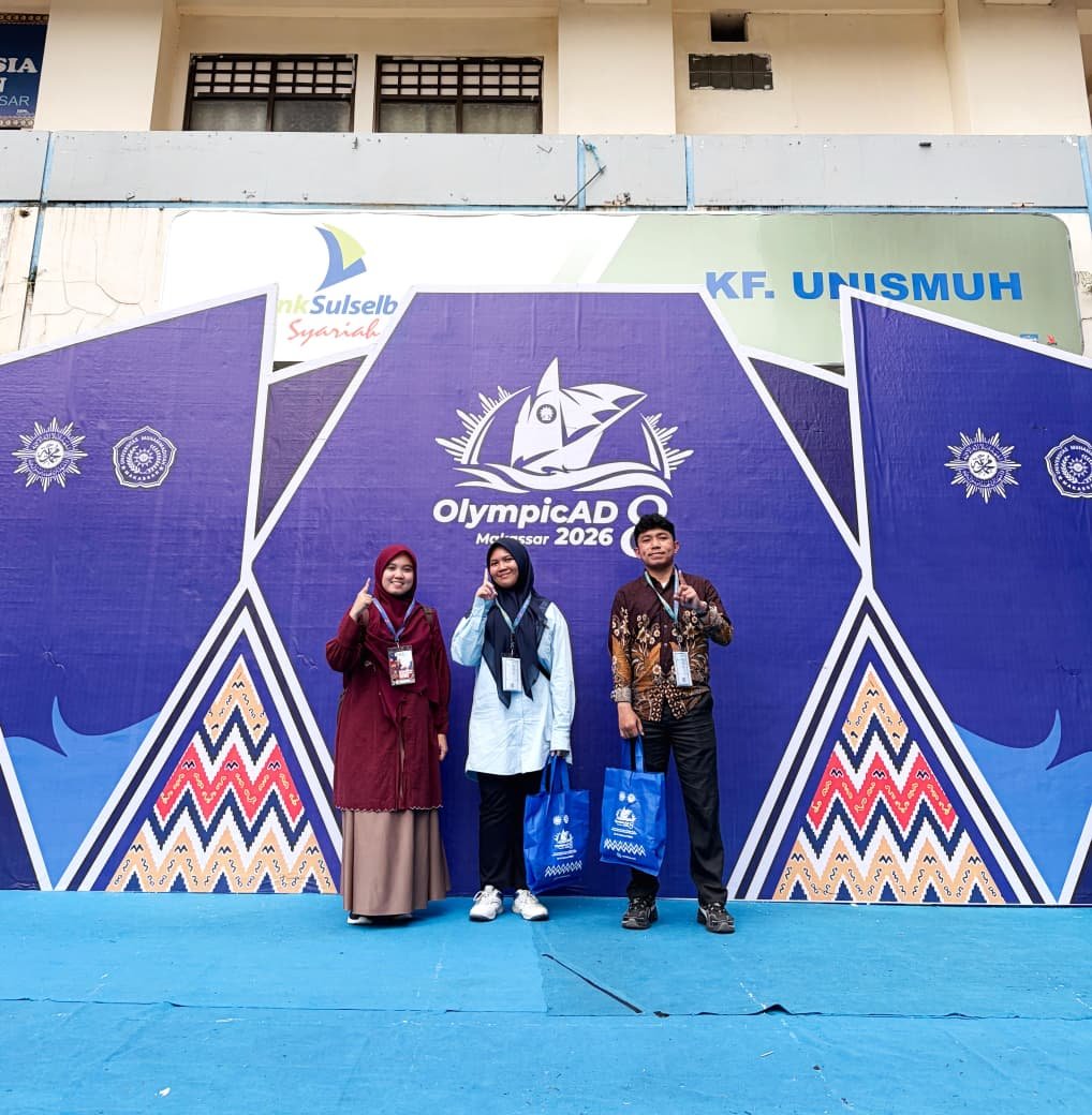 Kontingen SMK Muhammadiyah 1 Jakarta Laksanakan Registrasi Ulang OlympicAD VIII di Unismuh Makassar